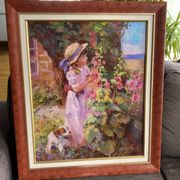 Portrait de jeune fille M&J Garmash