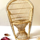Paire de fauteuils Emmanuelle miniatures