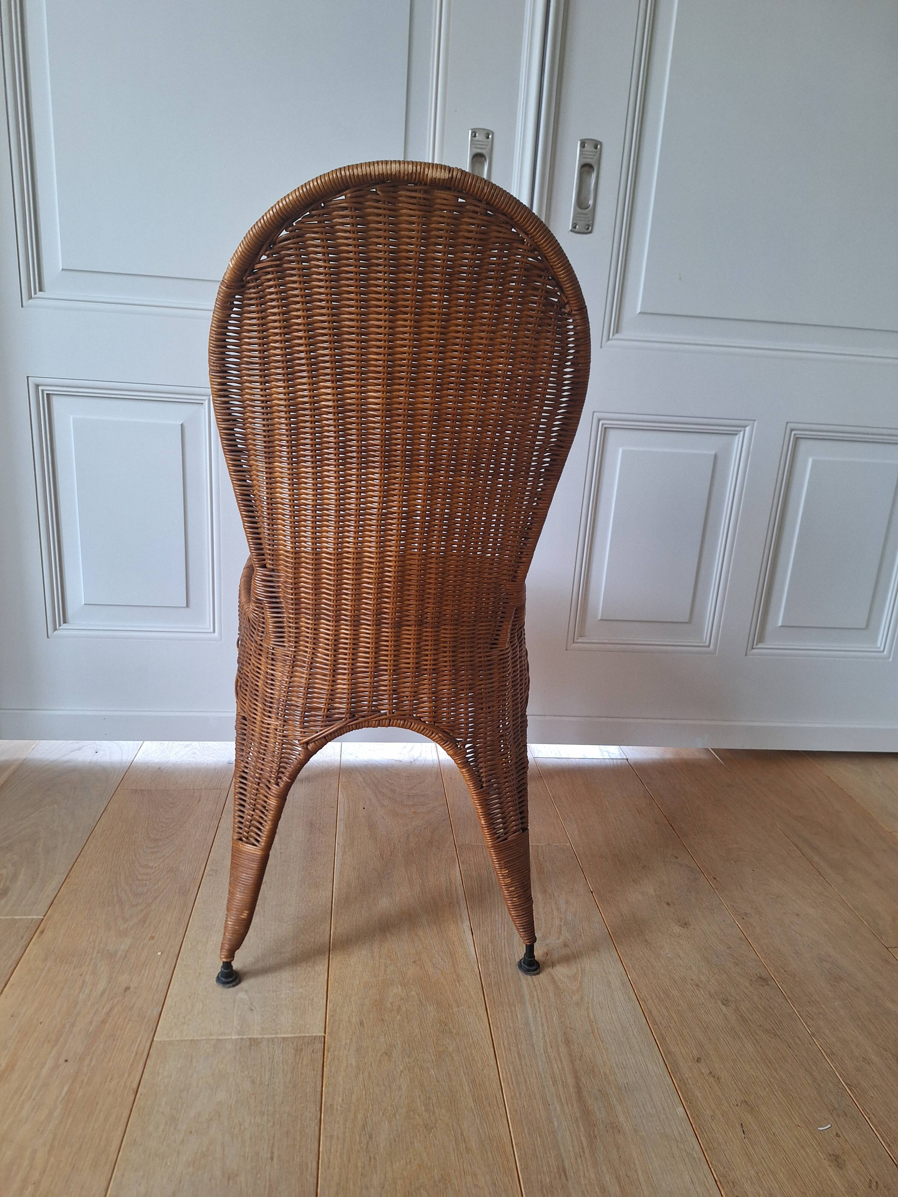 Vintage Rattan Chair