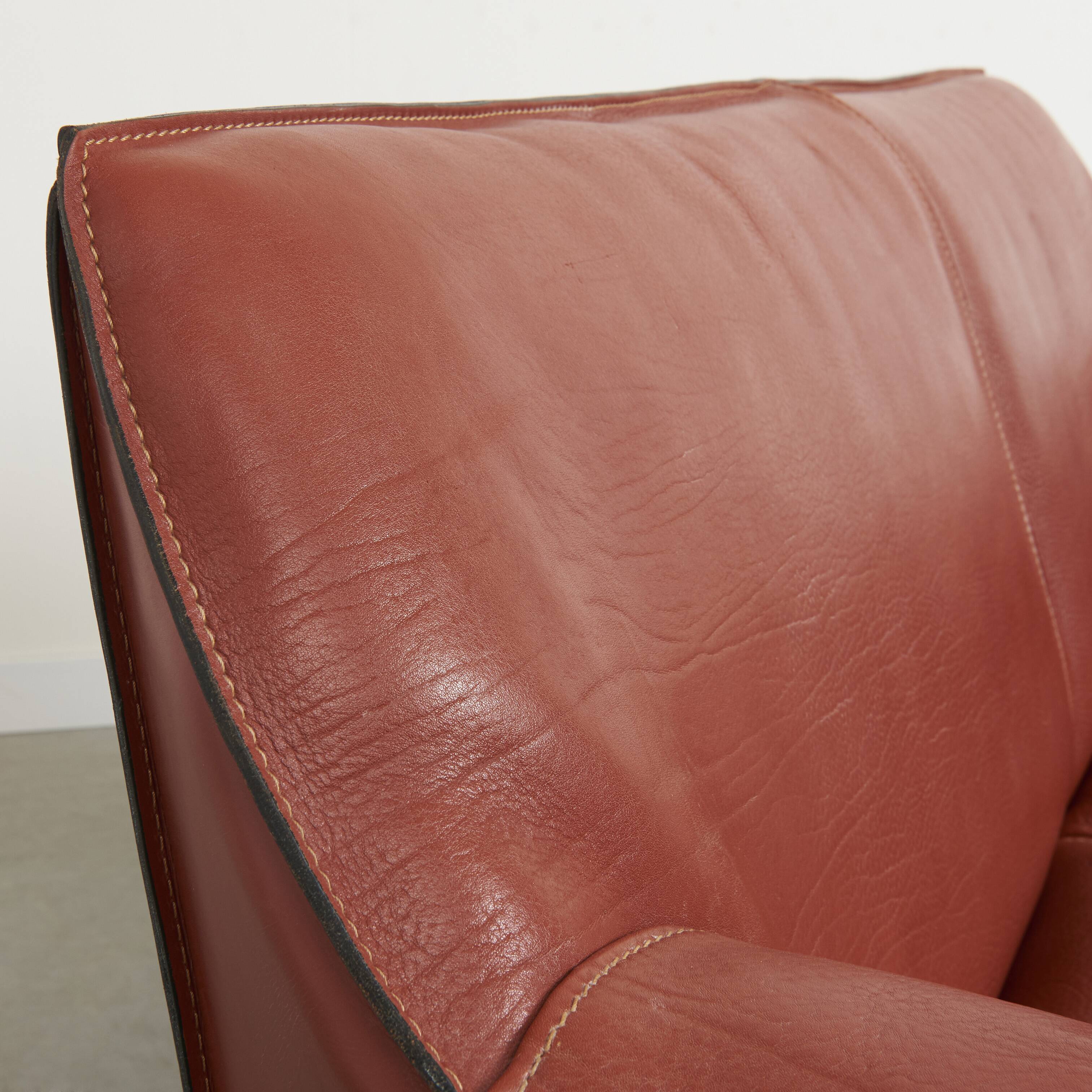 Set CAB 415 sofas by Mario Bellini, 1980s