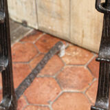 Pair of landiers, seventeenth century