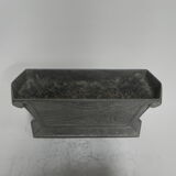 Aluminum art deco vase