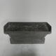 Aluminum art deco vase