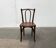 Art Deco curved wooden café chair, 1930s