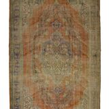 Turkish Anatolian Handmade Vintage Rug 318 cm x 186 cm