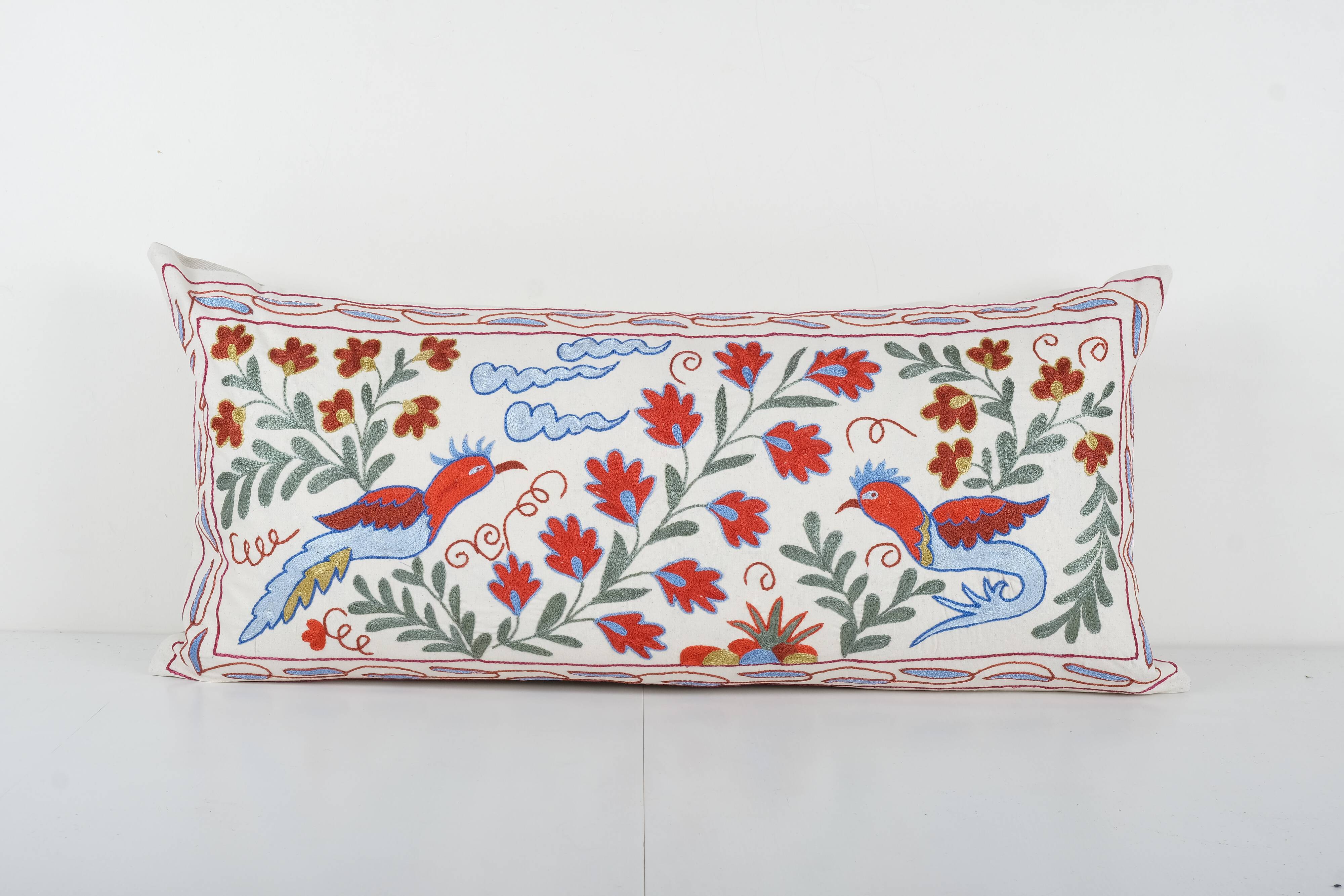 Housse d’oreiller turque Suzani