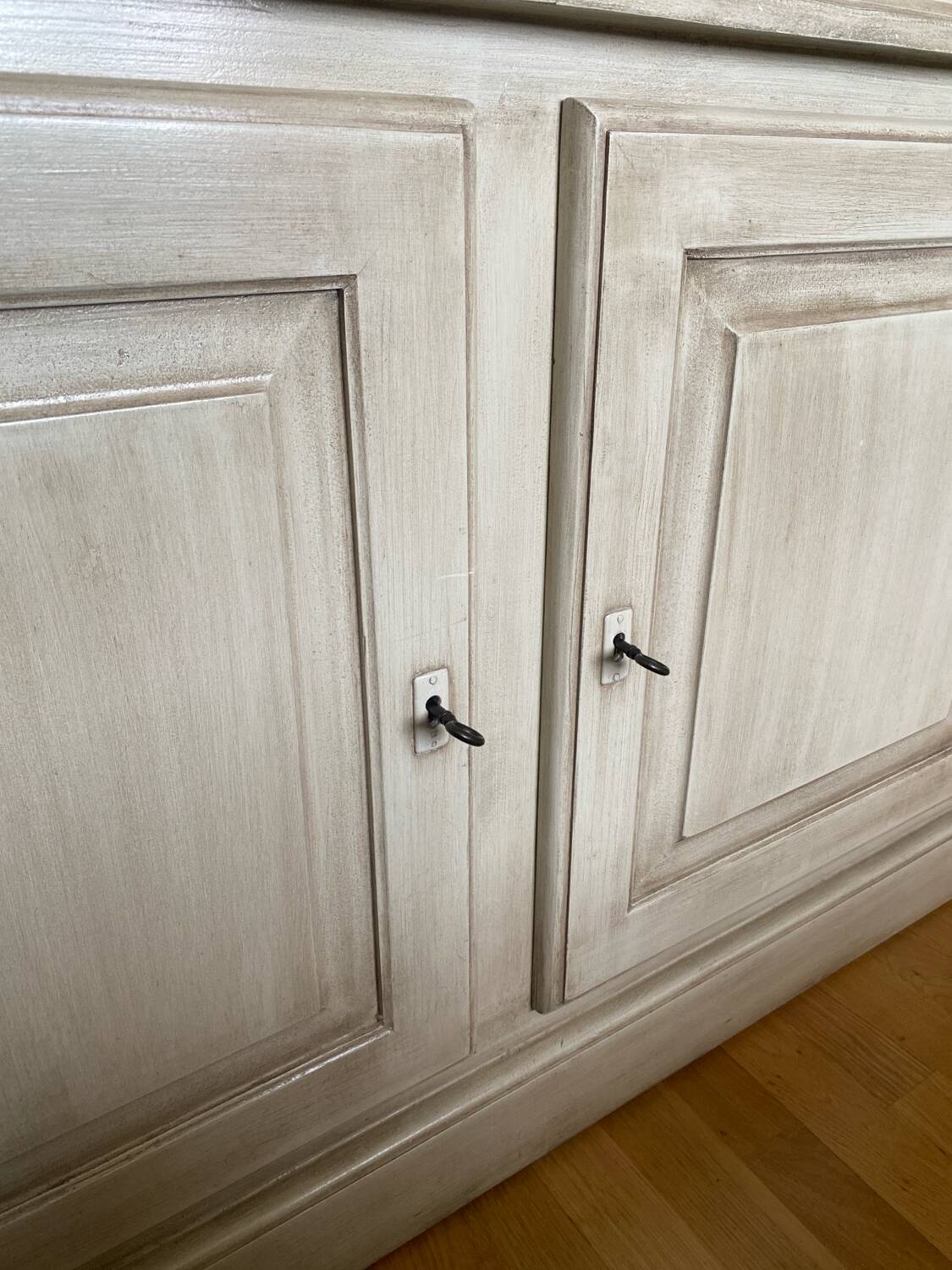 Bookcase, ecru wood, Basic Line brand by Luc Meganck