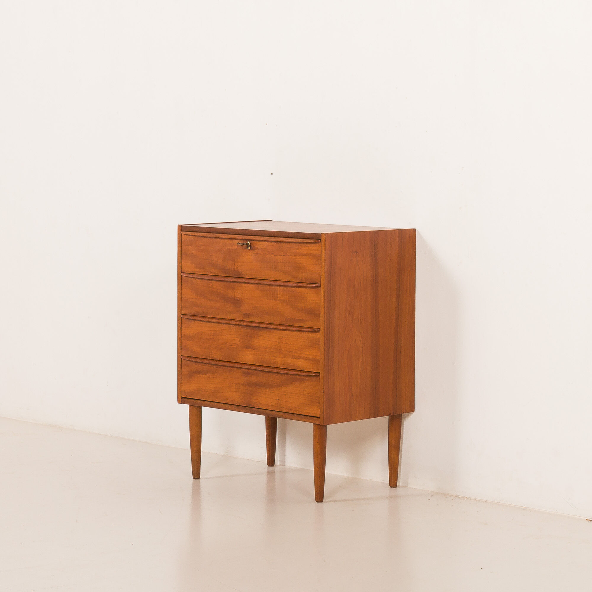 Danish teak chest of drawers, 1970s