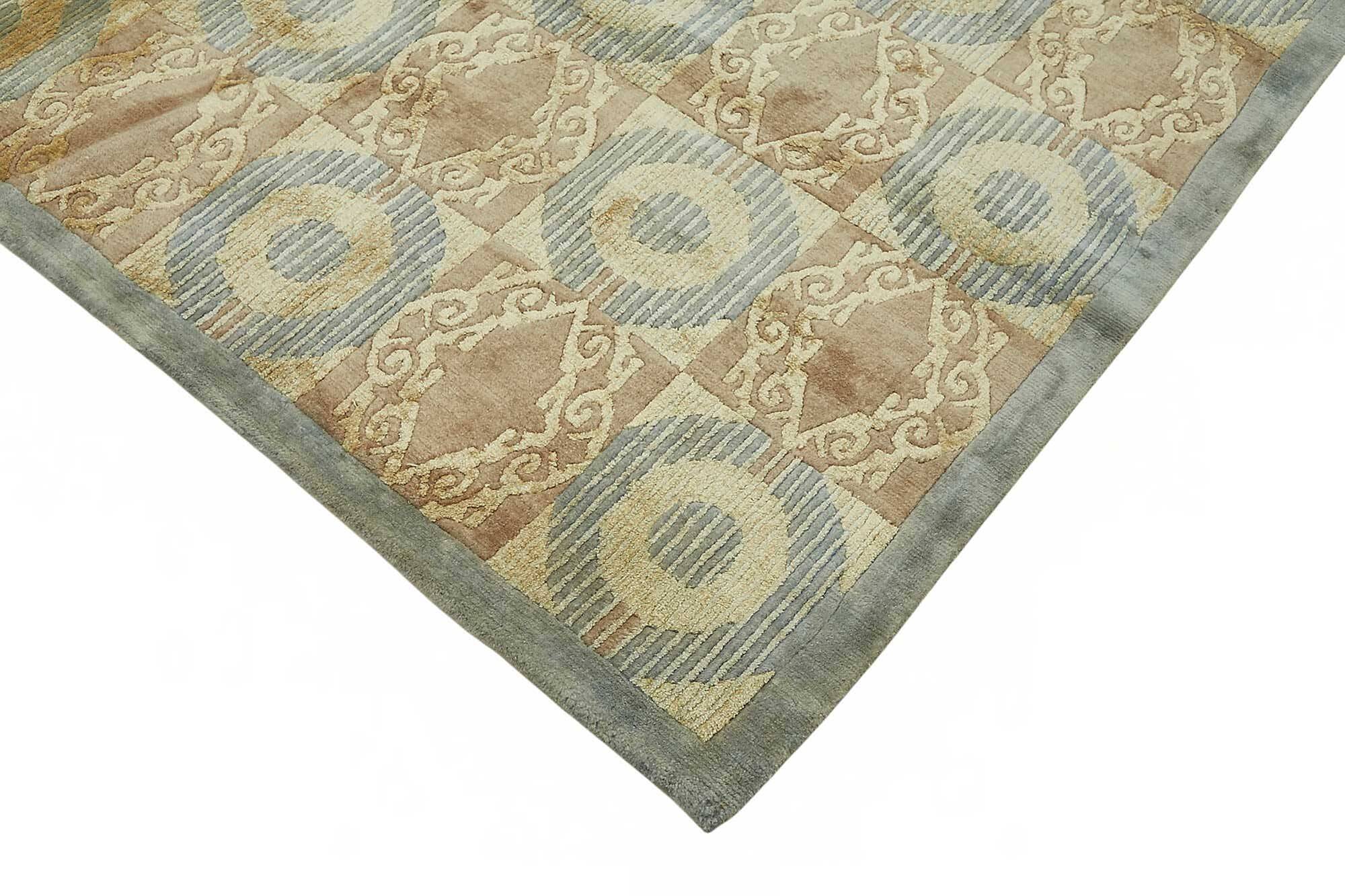 Turkish Handknotted Wool Oushak Rug 240 cm x 302 cm