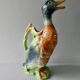 Duck pitcher in slip, Saint Clément France, 1960s
