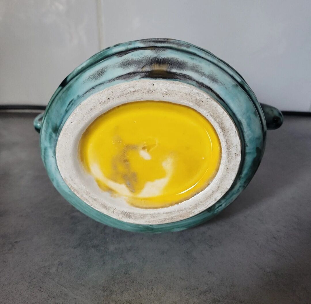 Zoomorphic Ceramic Vase Atelier Dieulefit Vintage