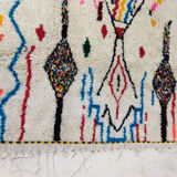 Handmade moroccan berber carpet 257 x 160 cm