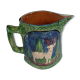 Pitcher slurry decoration deer