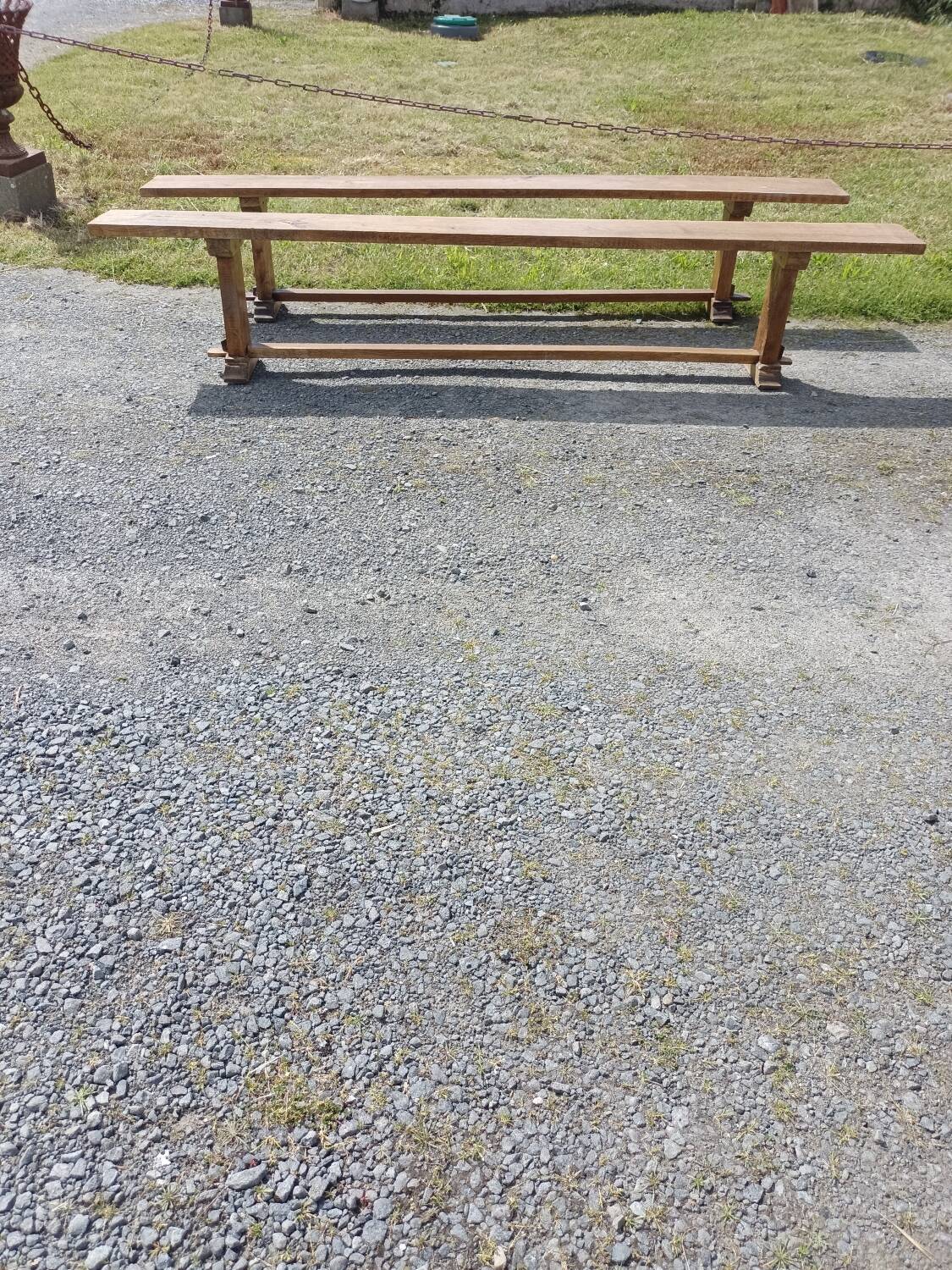Pair of bench