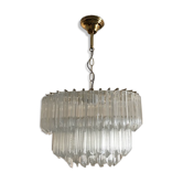Chandelier pampilles Murano