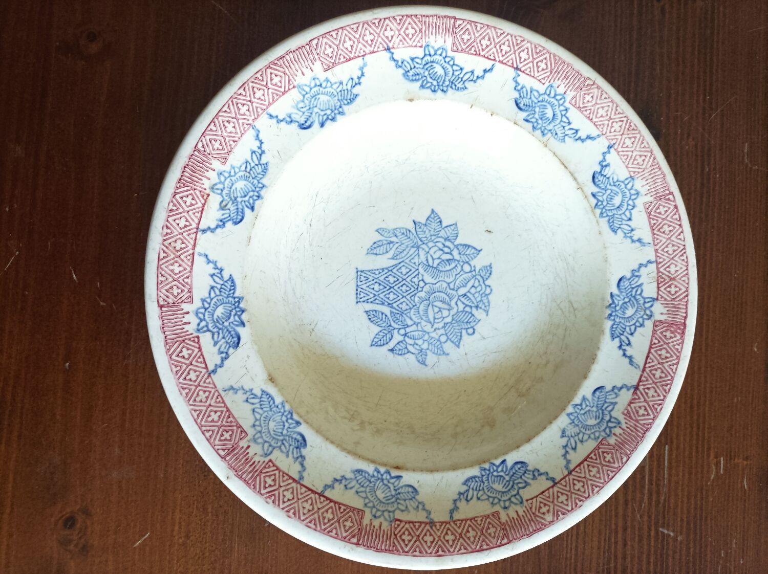 Plate Longwy Normandy 1757