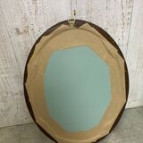 Antique oval mirror