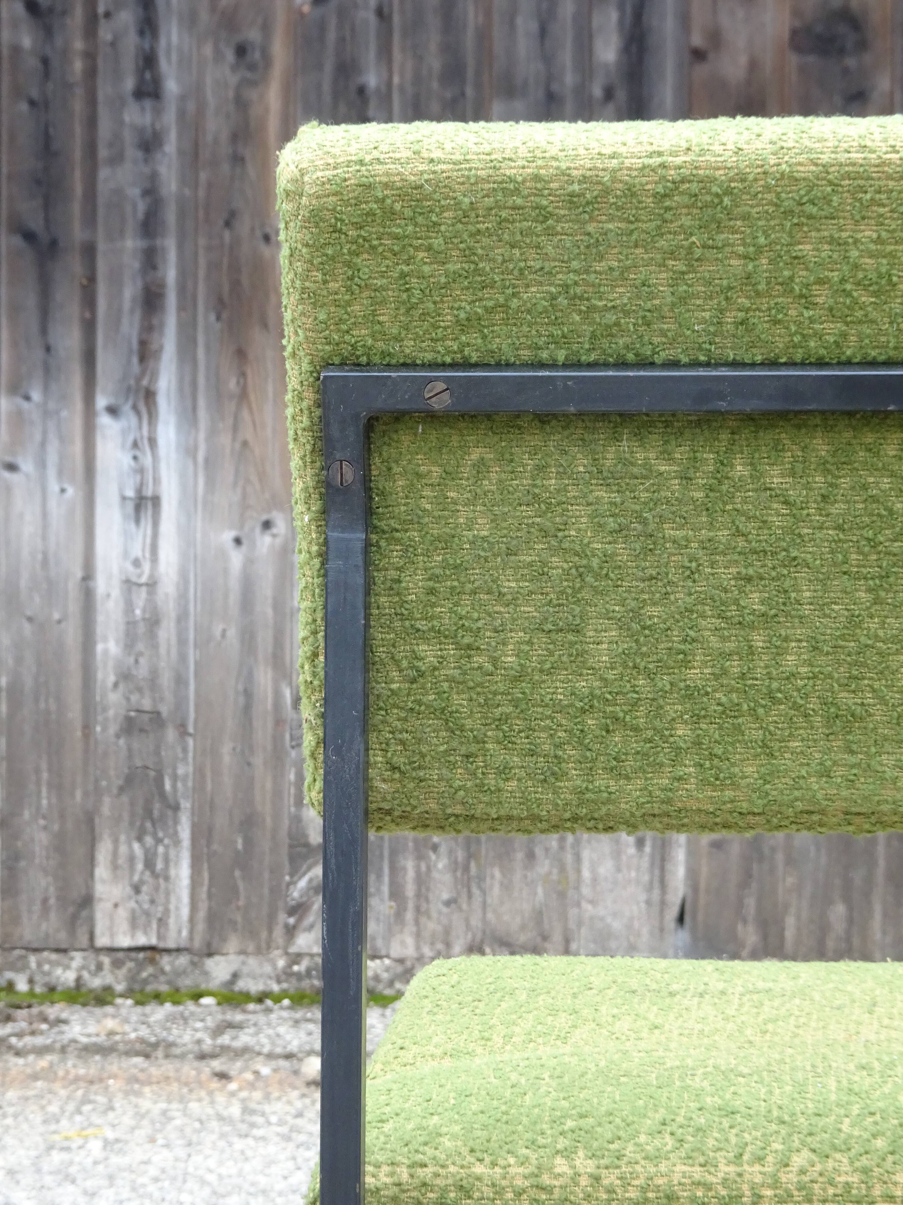 Chair model P60 by Philippon Lecoq, Airborne edition, circa 1960.