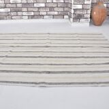 Anatolian Stripe Vintage Hemp Kilim sku 3679