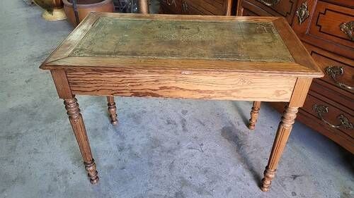 ANTIQUE DESK WITH 2 TABLETS FROM THE 19TH CENTURY