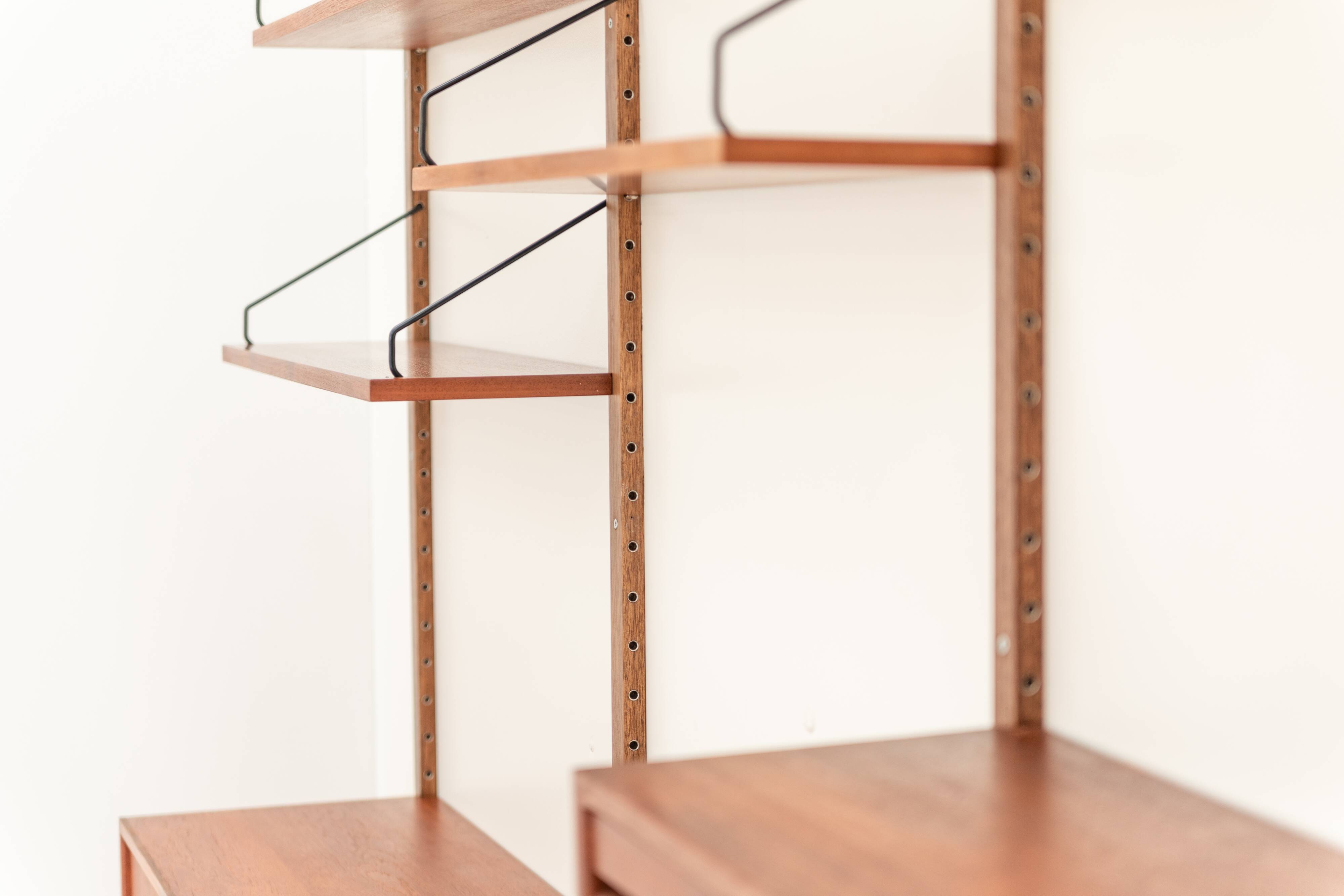 3-column wall unit by Poul Cadovius