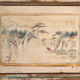 Antique buffet painted in pine wood – China, circa 1930