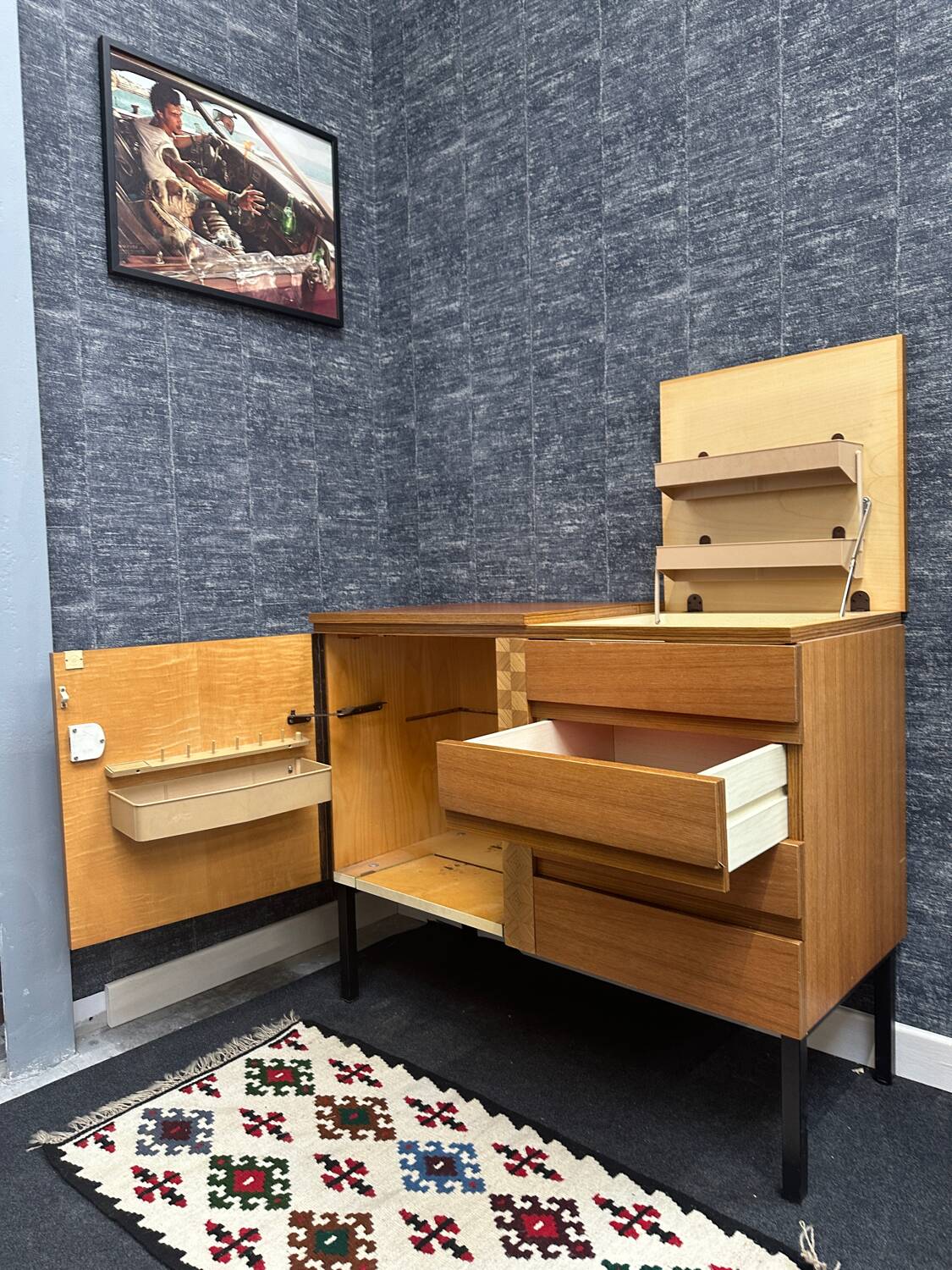 Vintage Scandinavian sideboard