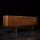 Vintage Rare Large French Art Deco Walnut Sideboard, 1920s