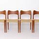 Set of 4 Danish Dining Chairs by Arne Hovmand-Olsen for Mogens Kold, 1960s