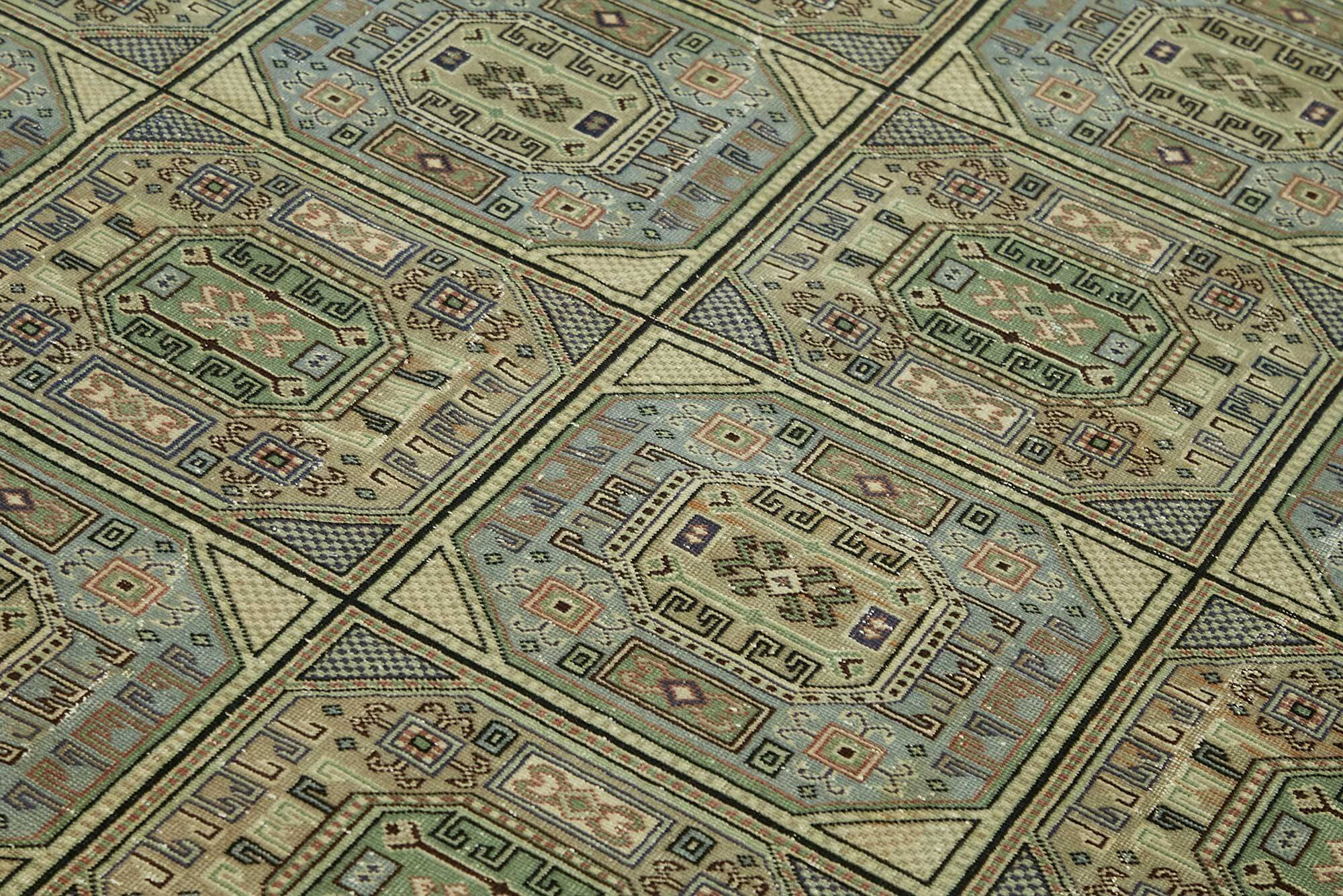 Turkish Wool Vintage Kayseri Rug 200 cm x 292 cm