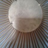Large brass sun mirror diameter 71 cm