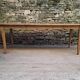 Table de ferme chêne 320 cm avec allonges 