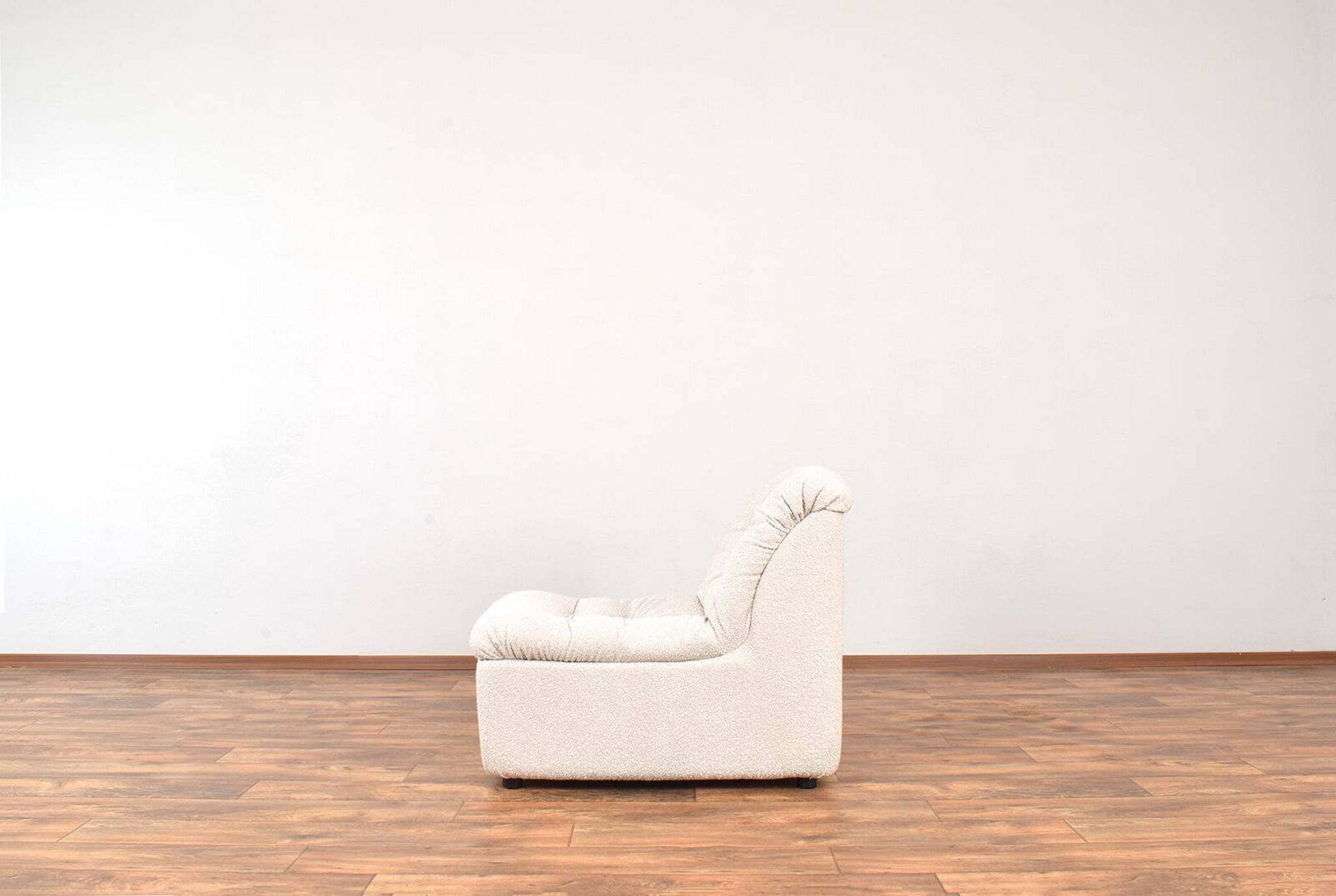 1970s German lounge chair, mid-century style.