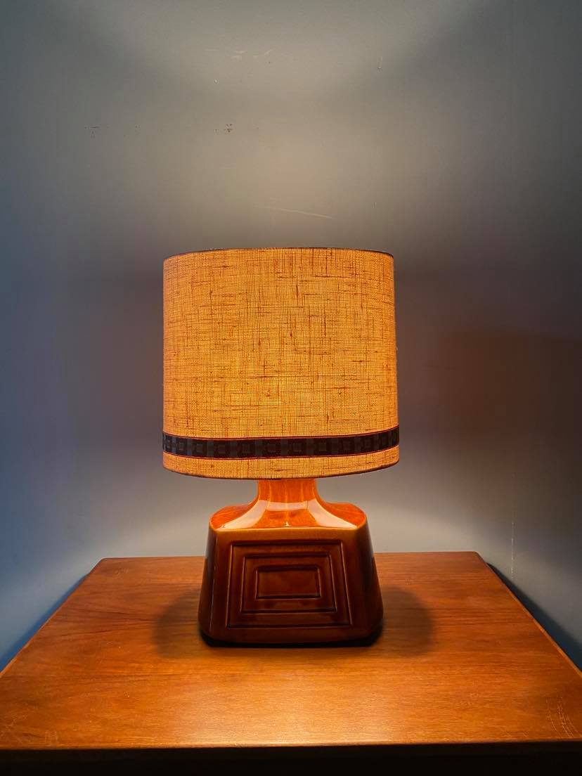 Ceramic table lamp germany lamp glazed ceramic, 60