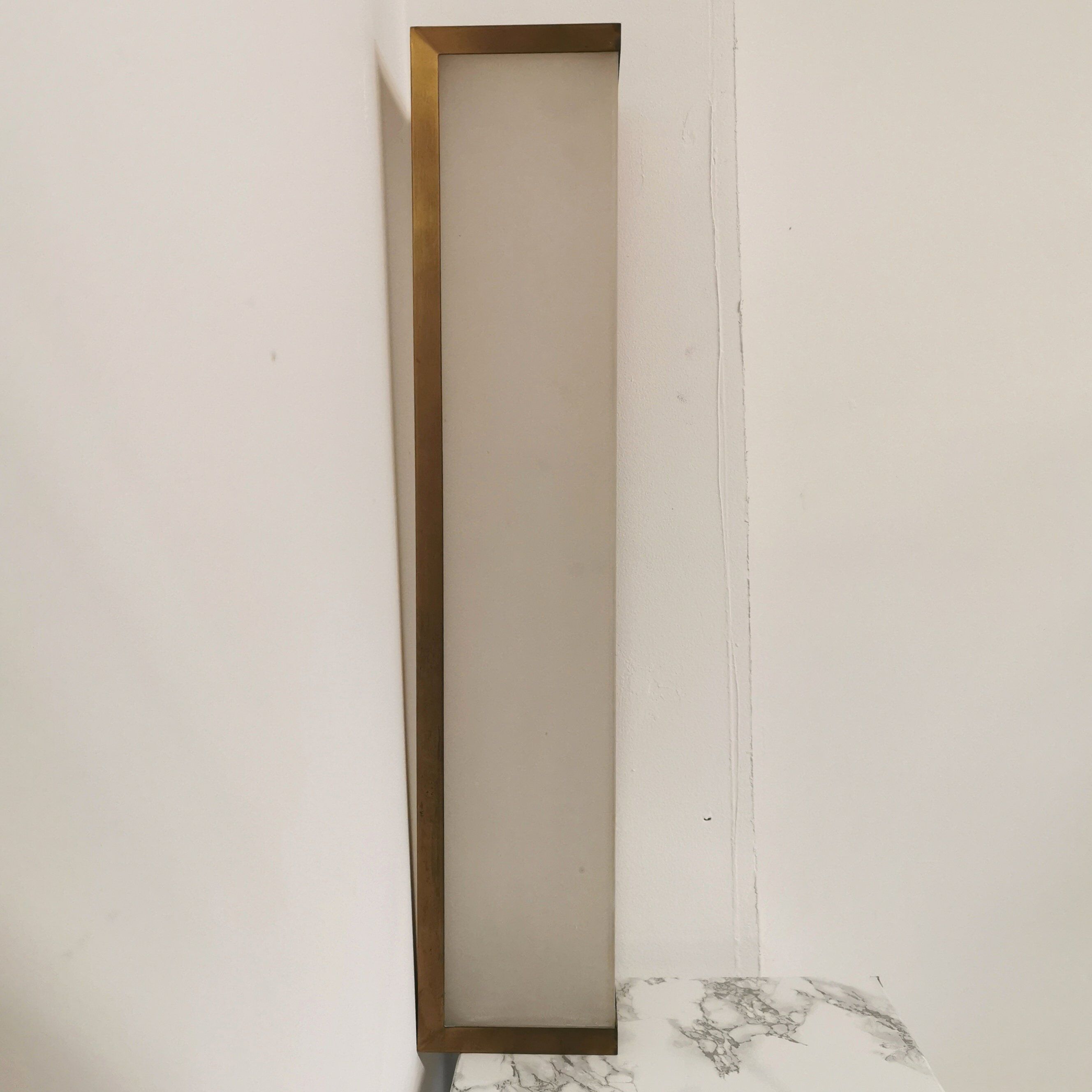 Pair of vintage Perzel angle wall light