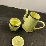 Enamelled coffee maker