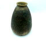 Montigny sandstone vase on the distance