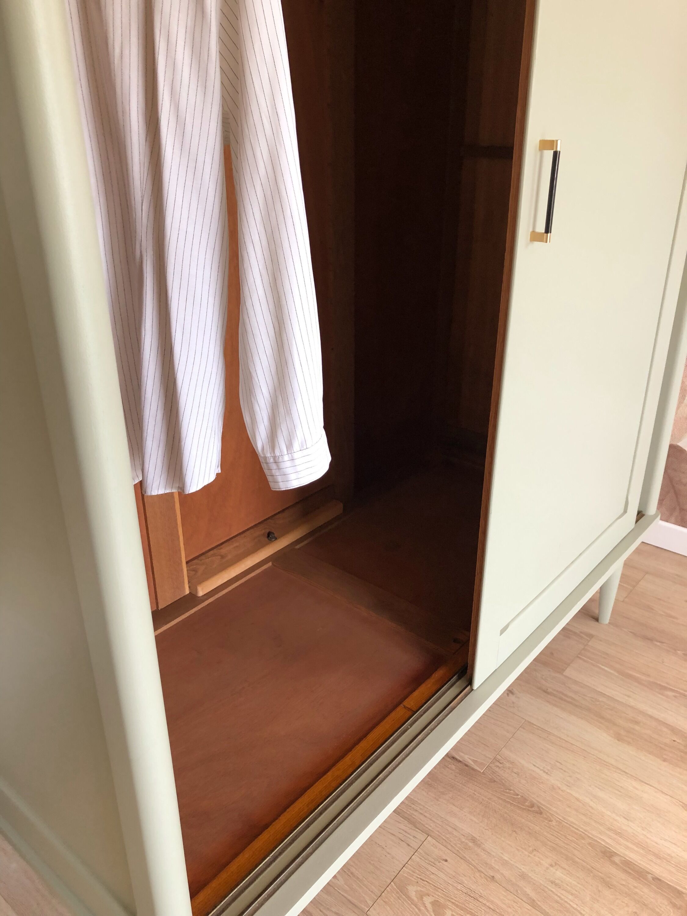 Wardrobe with sliding doors from the 60s