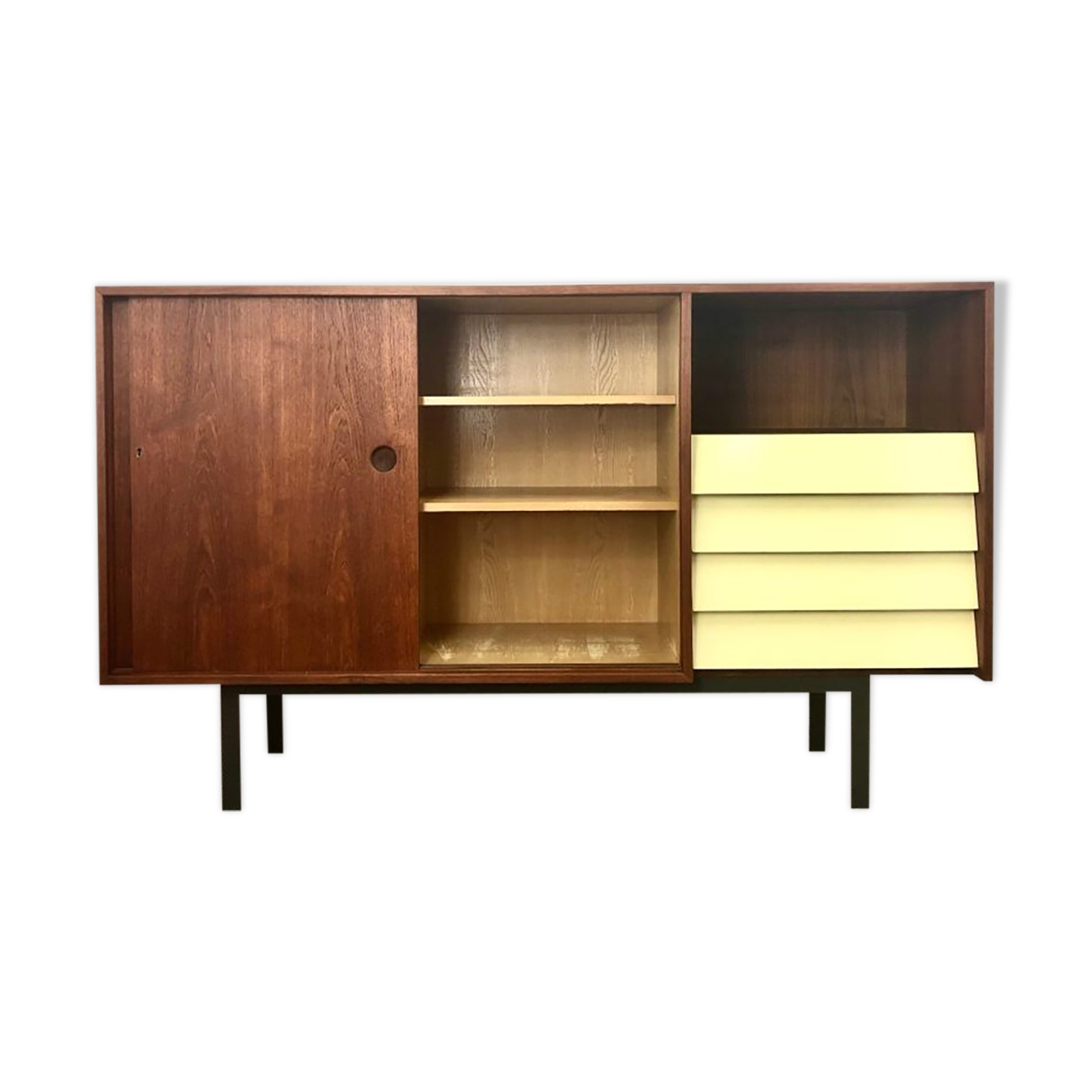 Danish teak enfilade 190 cm