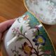 Large Tea or Chocolate Cup in Porcelain VPF Minton Decor