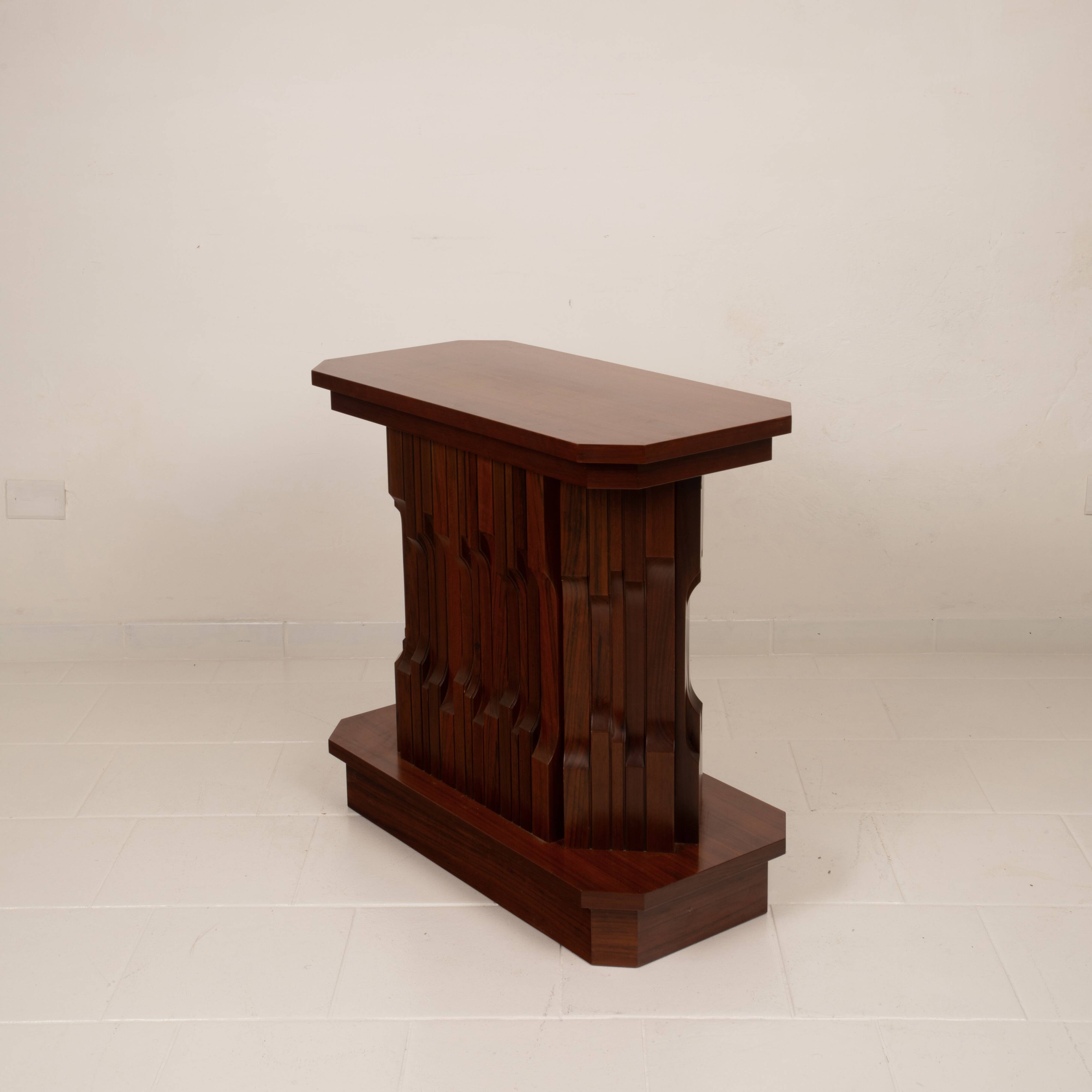 Sculptural multifunctional “Norman” base by Luciano Frigerio — Unique piece