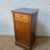 Wooden jam maker and marble slab