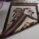 Carpet wool decorative Mexican ethnic, 146 x 97