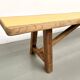Brutalist bench, yellow "pop" seat