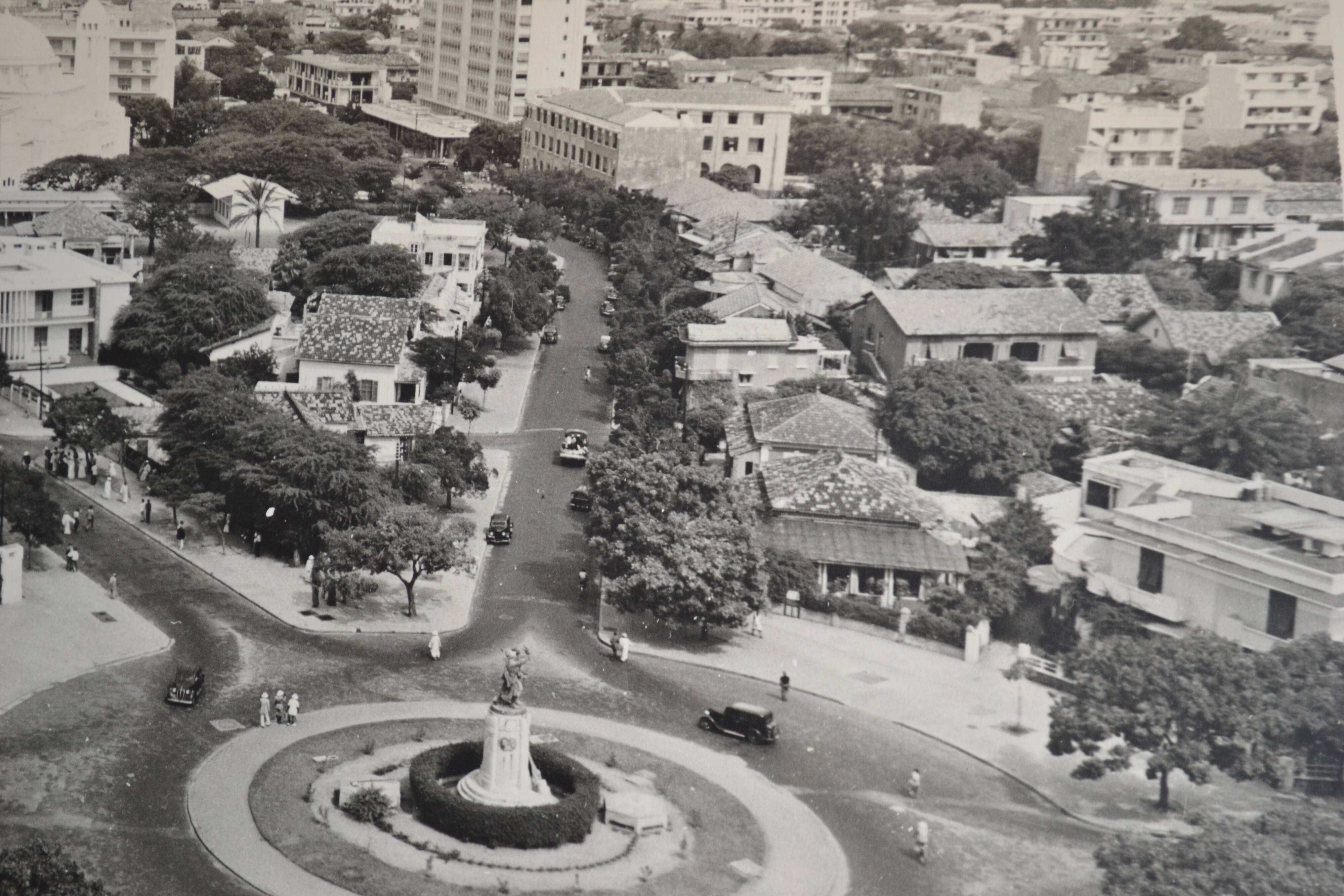 Anonymous silver photo africa senegal dakar cathedral district circa 1950