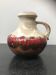 Former Pitcher SCHEVRICH Ceramics GERMANY Beige Brown Red Vintage