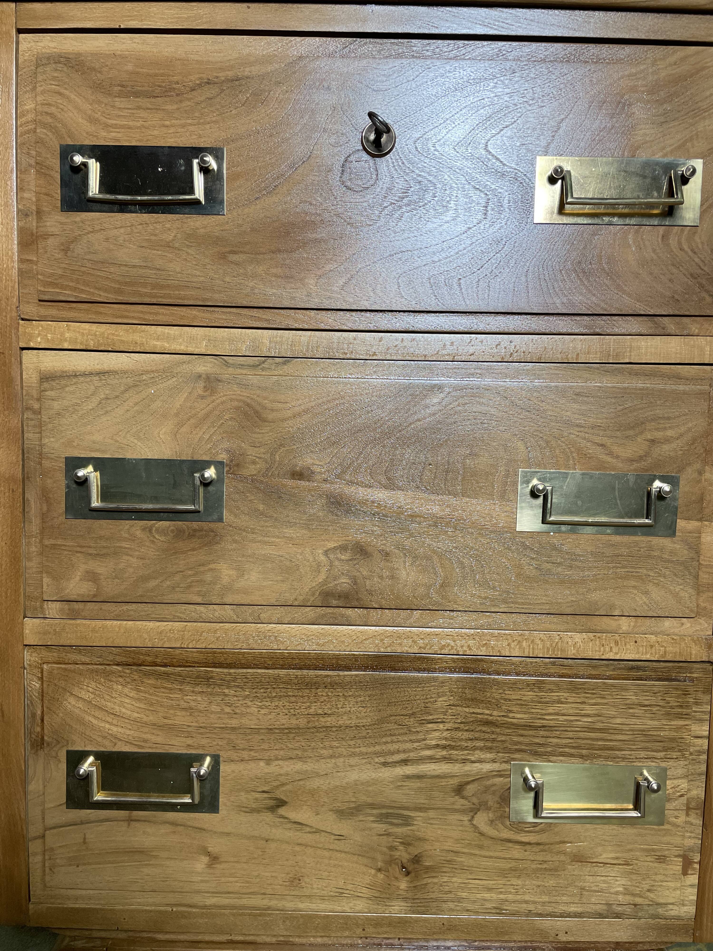 Commode -Vintage compass ragpicker restored