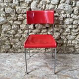 Red chair L303 – Lafargue – Graphal