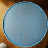 Vintage circular wrought iron table