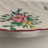 Ravier old earthenware shell KG Lunéville